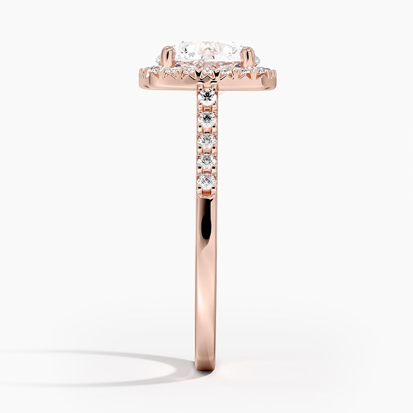 Odessa Halo Diamond Engagement Ring