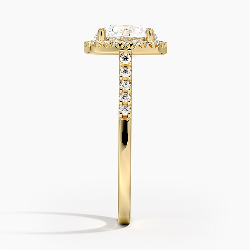 Odessa Halo Diamond Engagement Ring