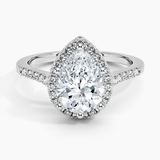 Odessa Halo Diamond Engagement Ring