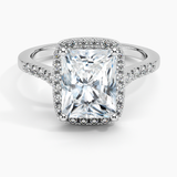 Odessa Halo Diamond Engagement Ring