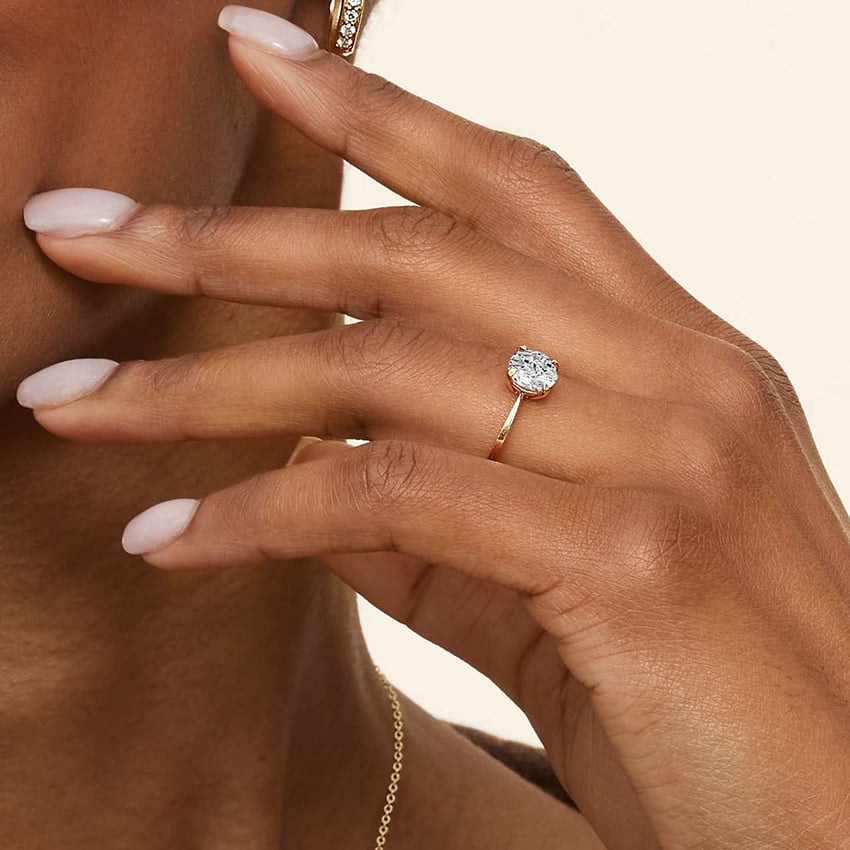 Elle Solitaire Engagement Ring
