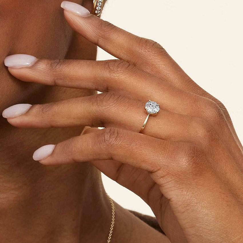 Elle Solitaire Engagement Ring