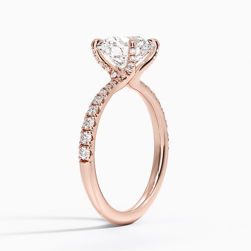 Freesia 2mm Diamond Engagement Ring