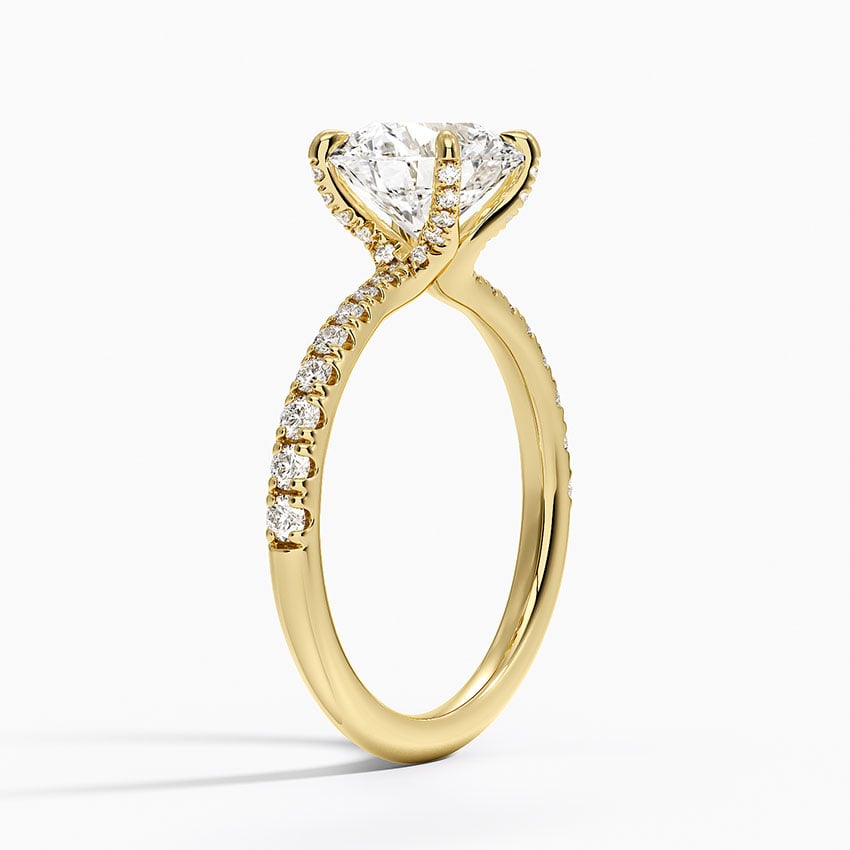 Freesia 2mm Diamond Engagement Ring