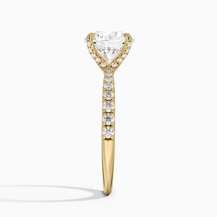 Freesia 2mm Diamond Engagement Ring