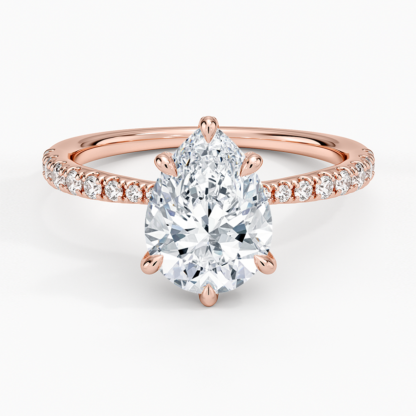 Freesia 2mm Diamond Engagement Ring