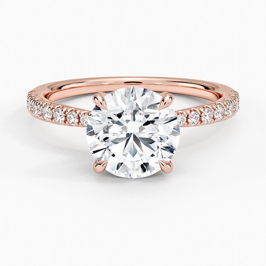 Freesia 2mm Diamond Engagement Ring