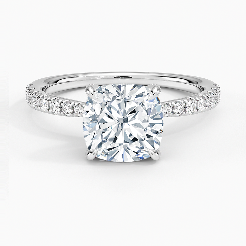 Freesia 2mm Diamond Engagement Ring