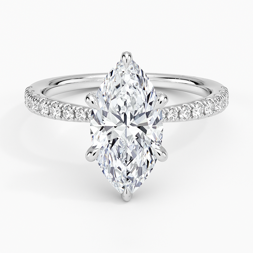 Freesia 2mm Diamond Engagement Ring