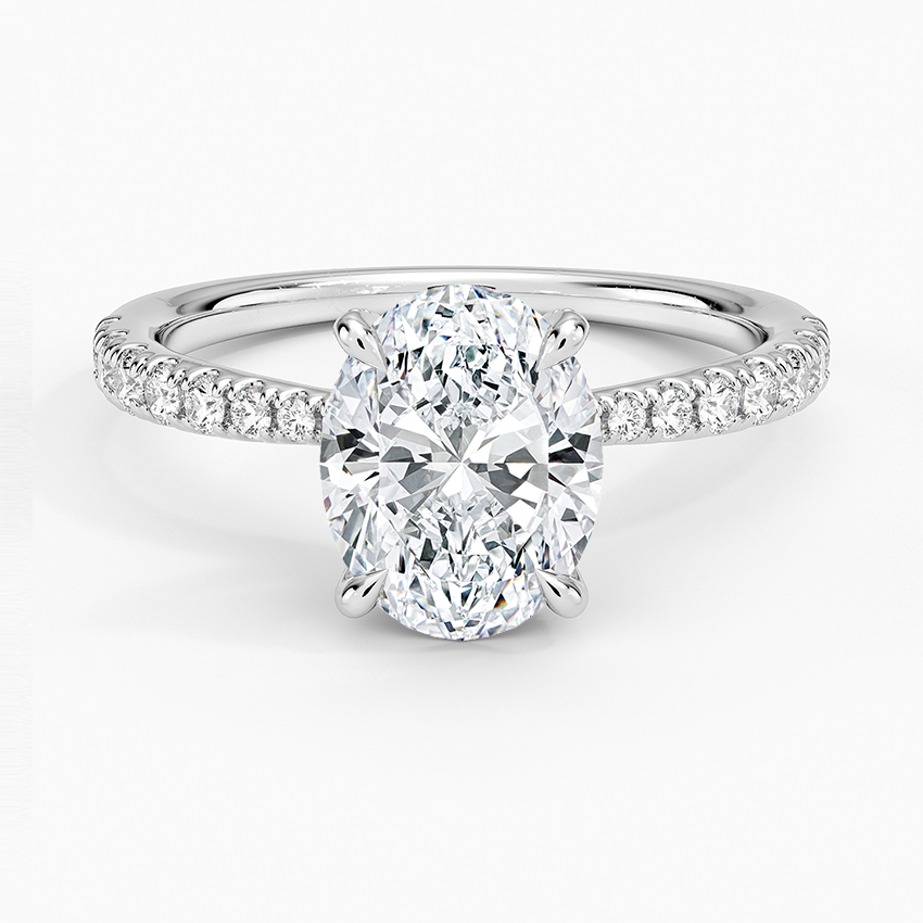 Freesia 2mm Diamond Engagement Ring