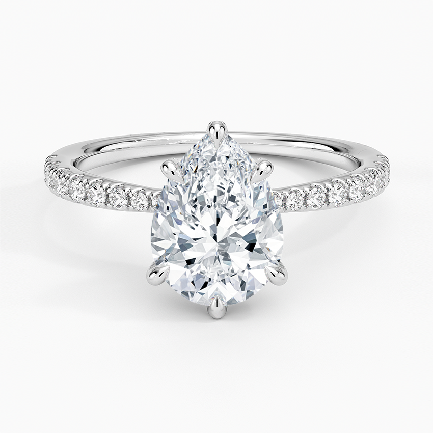 Freesia 2mm Diamond Engagement Ring