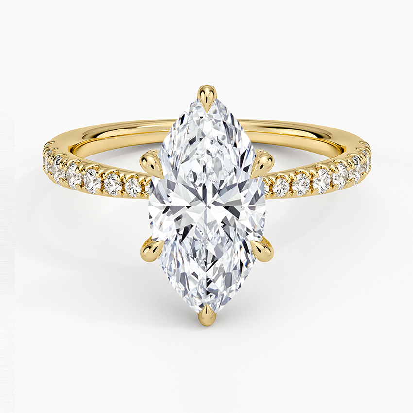 Freesia 2mm Diamond Engagement Ring