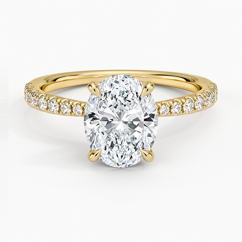 Freesia 2mm Diamond Engagement Ring