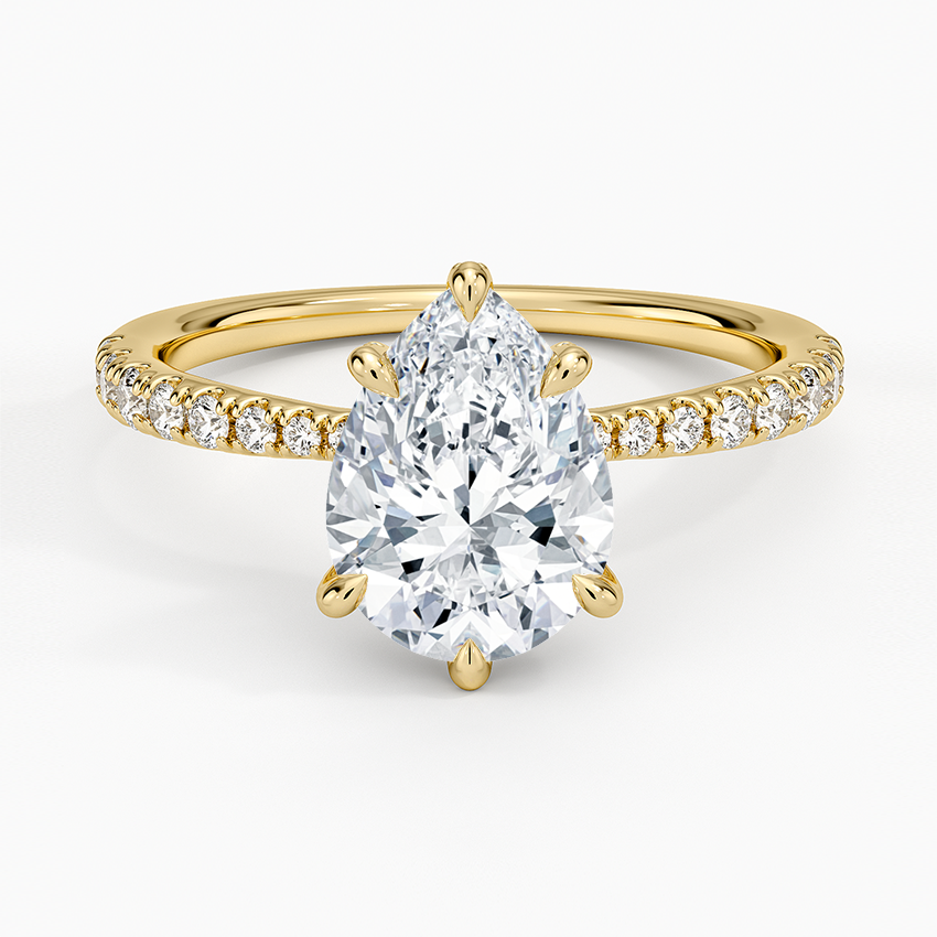 Freesia 2mm Diamond Engagement Ring