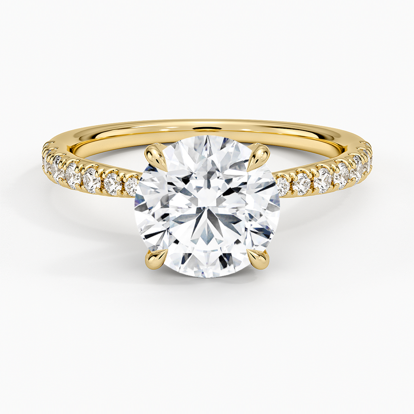 Freesia 2mm Diamond Engagement Ring