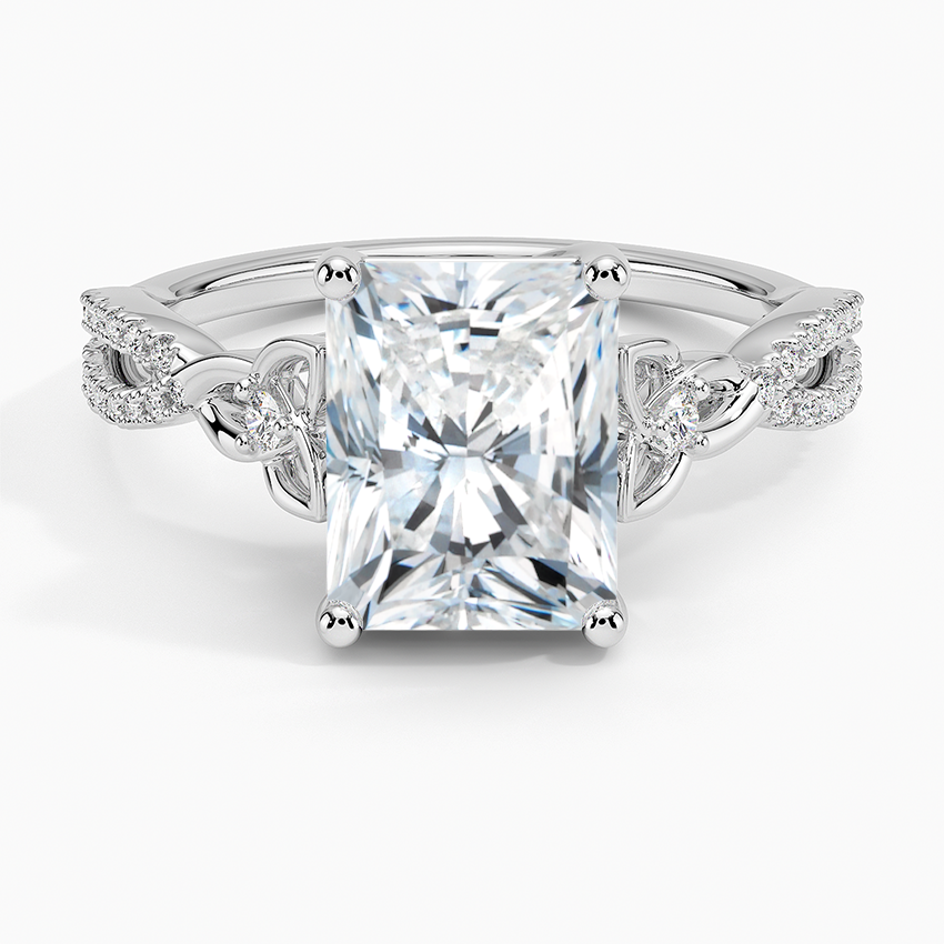 Luxe Celtic Love Knot Diamond Engagement Ring