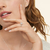 Joy Half-Coverage Diamond Engagement Ring — image 3