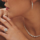 Grand Lunette Lab Diamond Ring (1/2 ct. tw.) — image 2