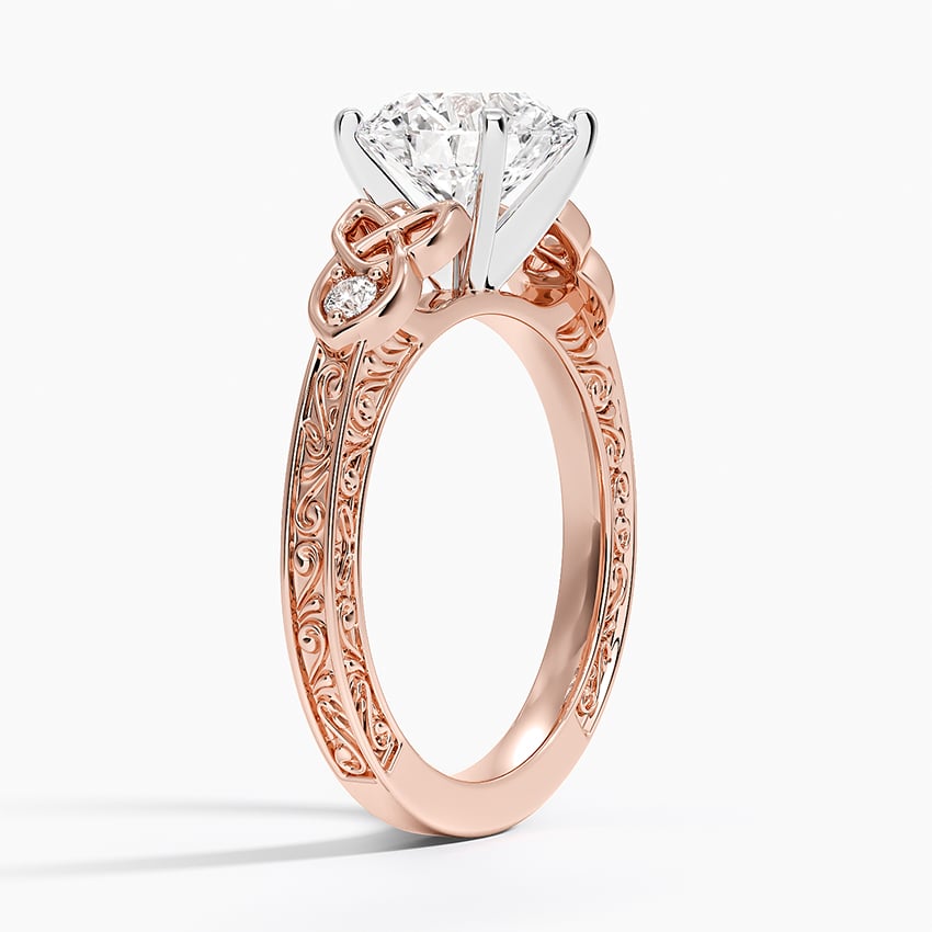 Aberdeen Celtic Diamond Engagement Ring