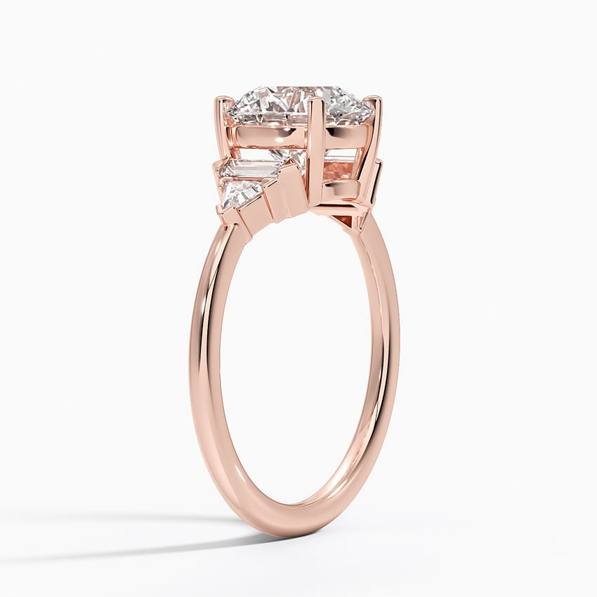 Edie Art Deco Diamond Engagement Ring