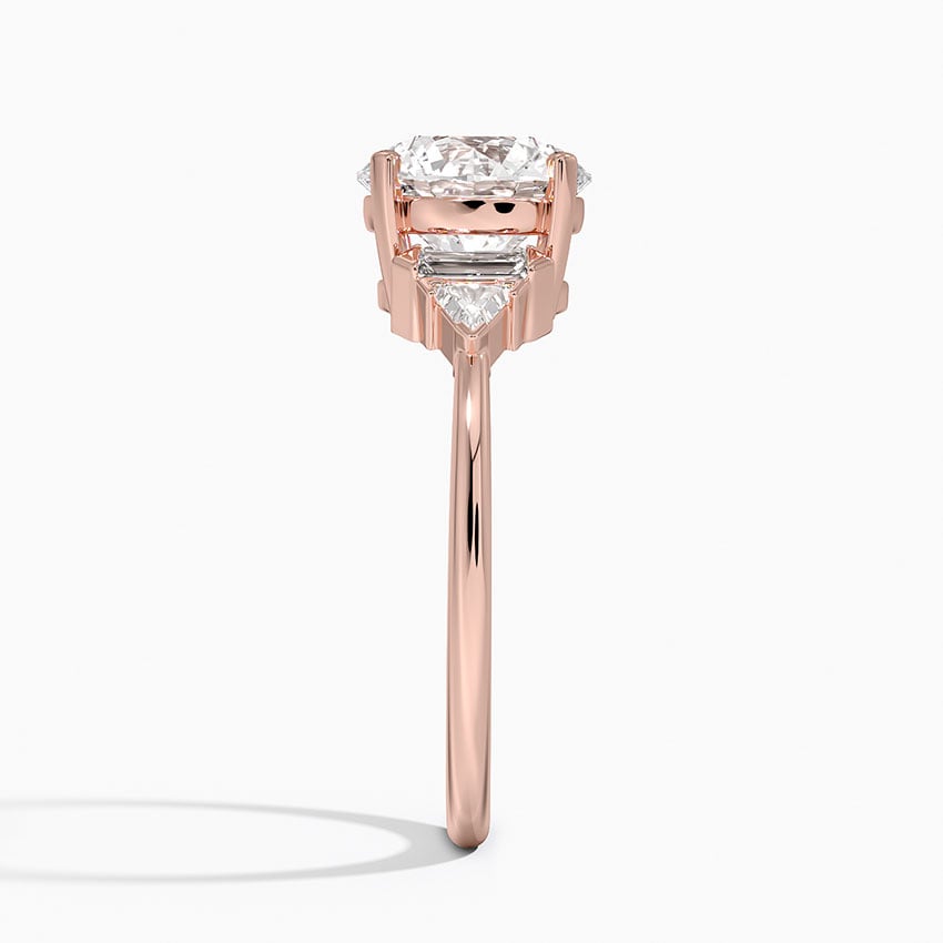 Edie Art Deco Diamond Engagement Ring