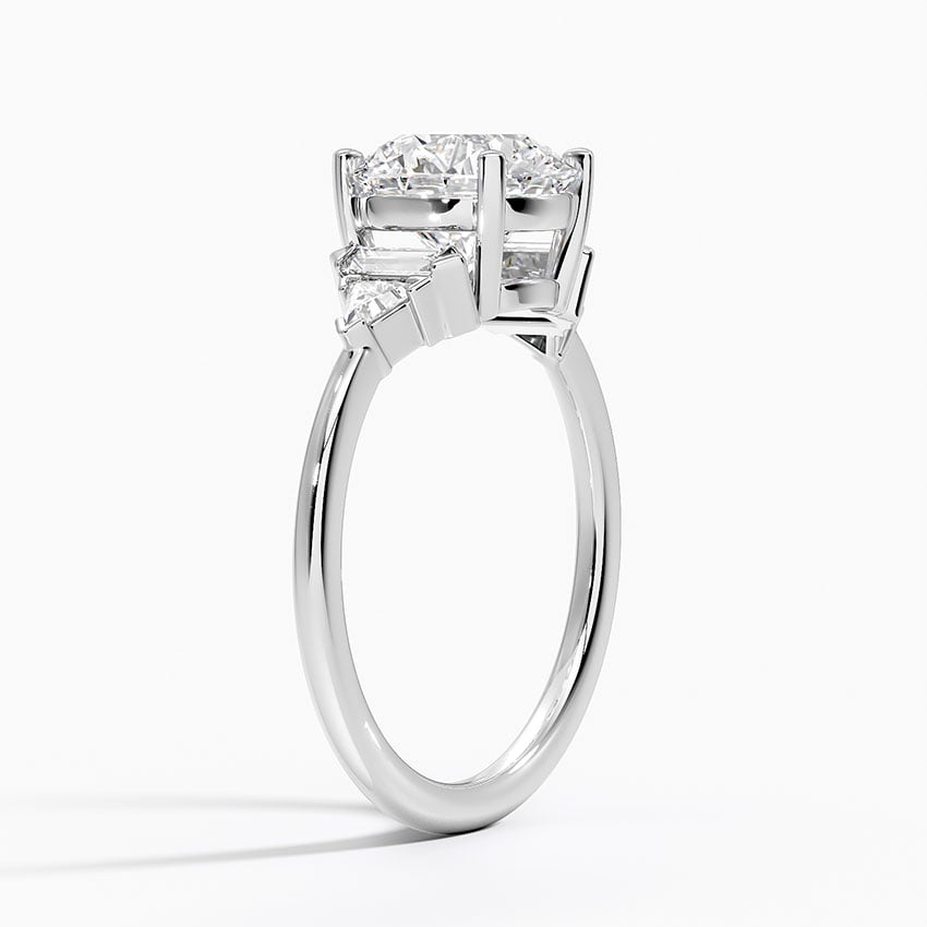 Edie Art Deco Diamond Engagement Ring