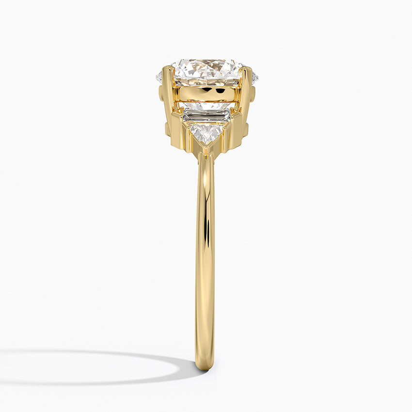 Edie Art Deco Diamond Engagement Ring