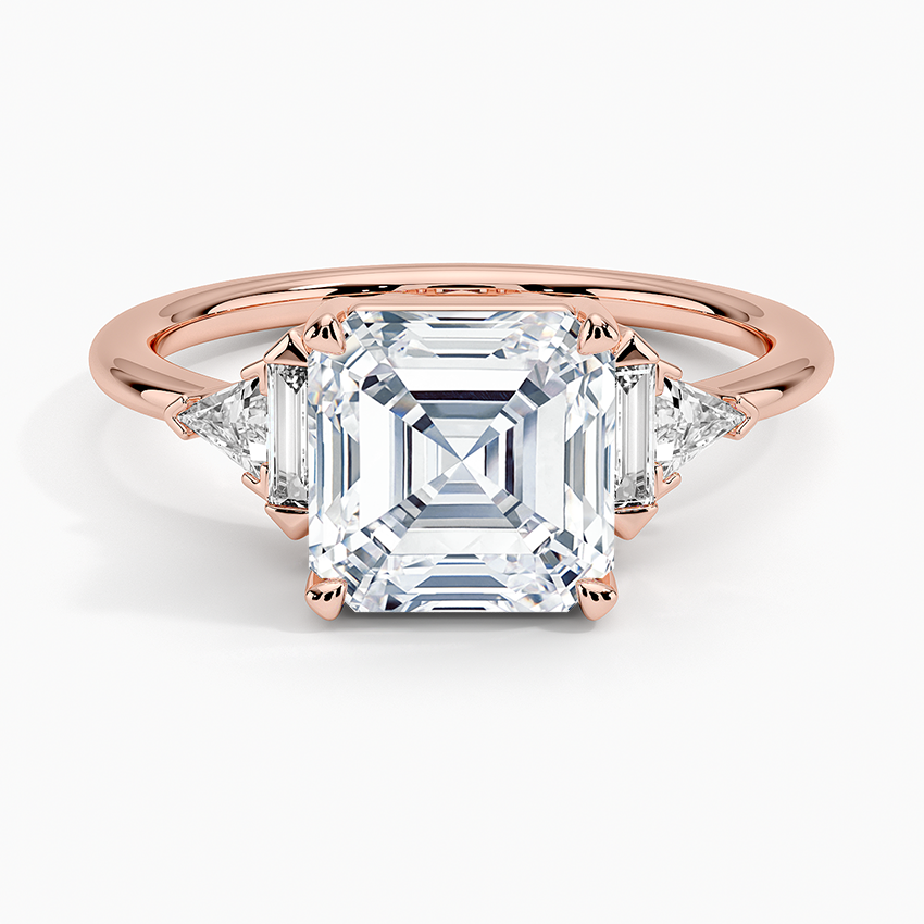 Edie Art Deco Diamond Engagement Ring
