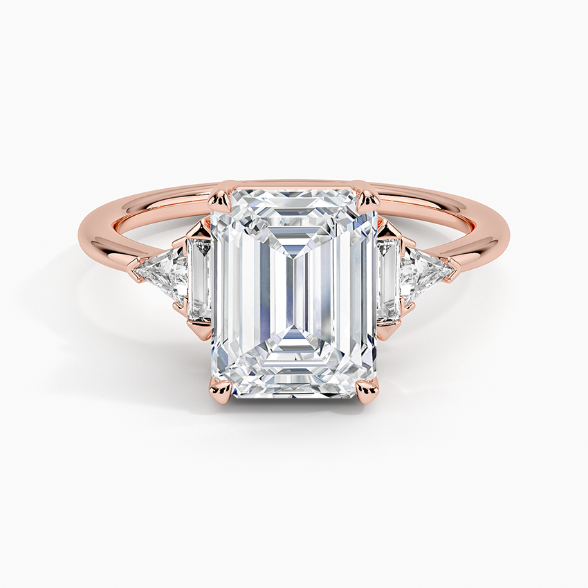 Edie Art Deco Diamond Engagement Ring