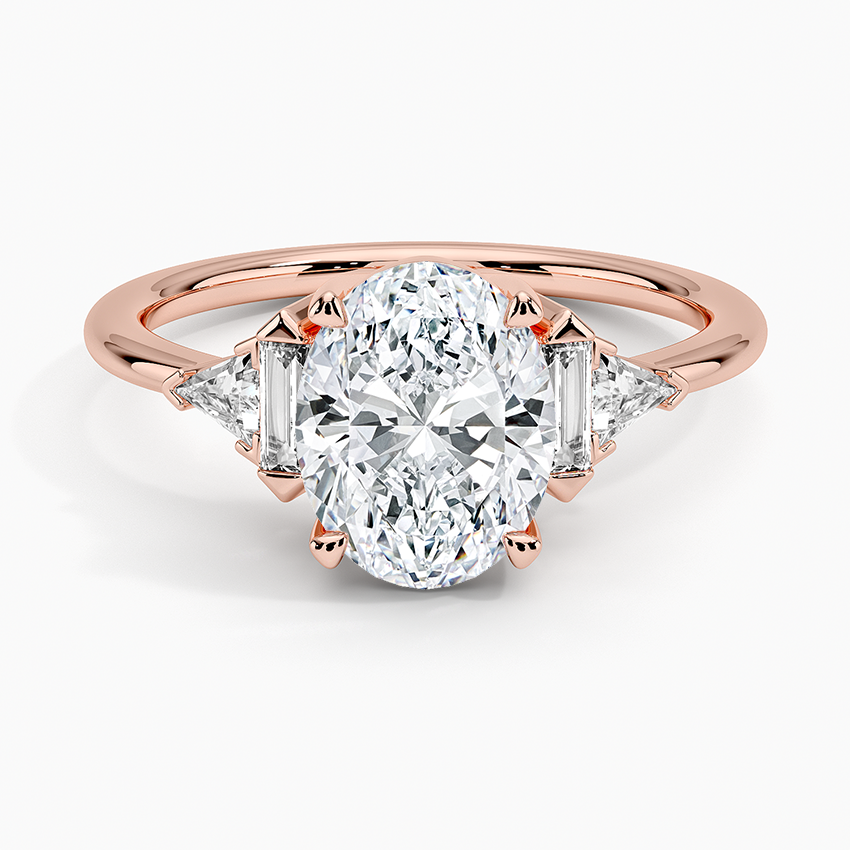 Edie Art Deco Diamond Engagement Ring