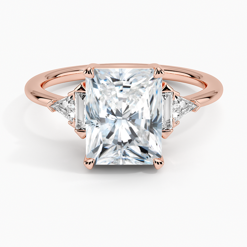 Edie Art Deco Diamond Engagement Ring