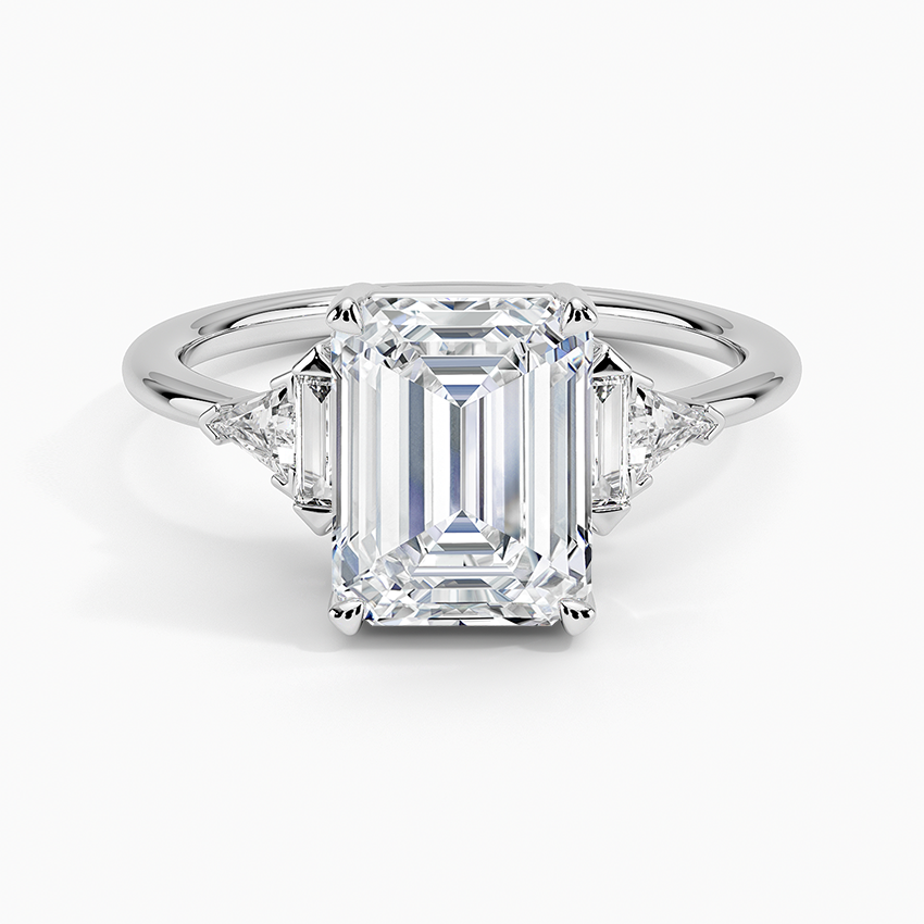 Edie Art Deco Diamond Engagement Ring