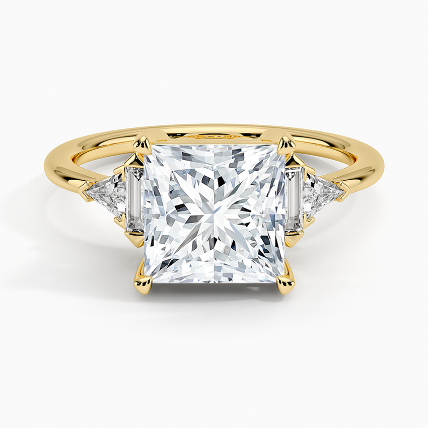 Edie Art Deco Diamond Engagement Ring