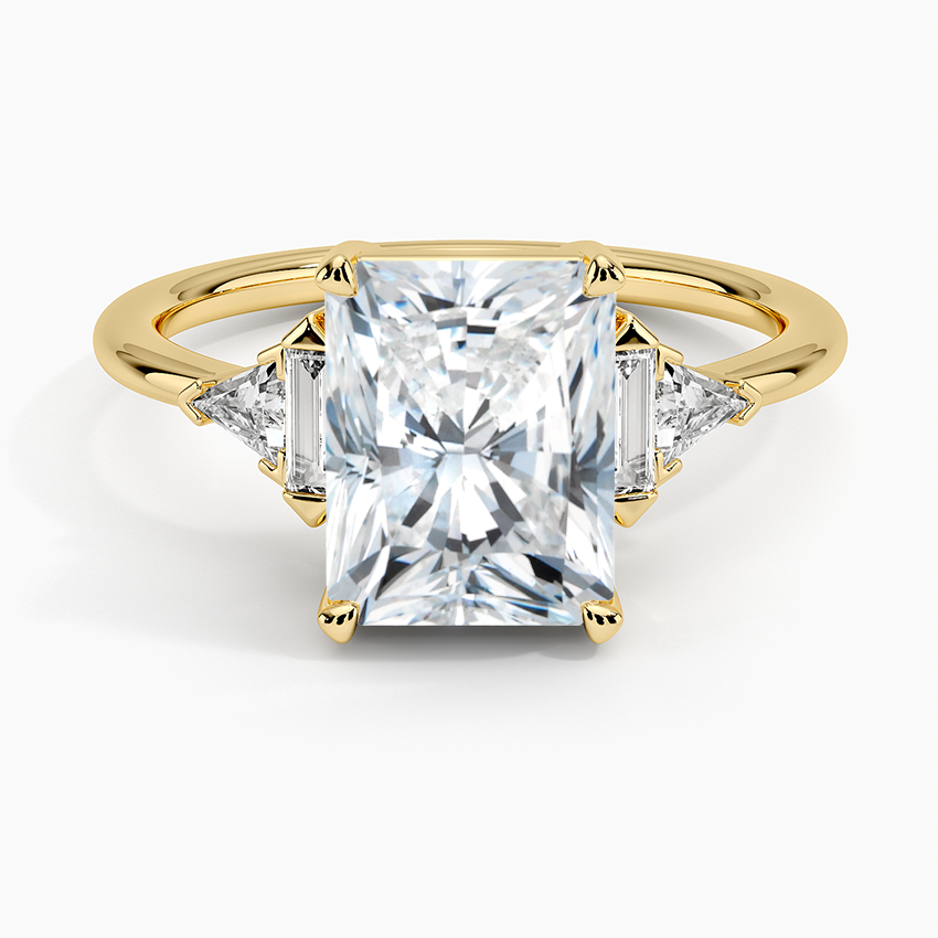 Edie Art Deco Diamond Engagement Ring
