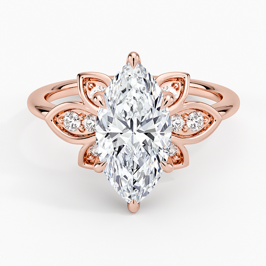 Luxe Fiore Diamond Engagement Ring