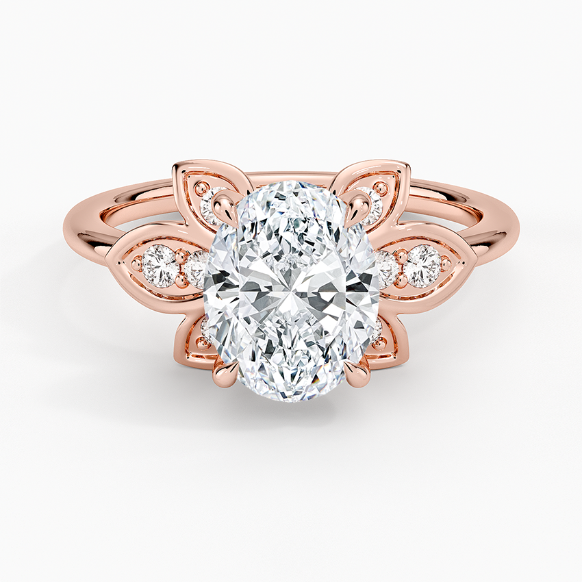 Luxe Fiore Diamond Engagement Ring