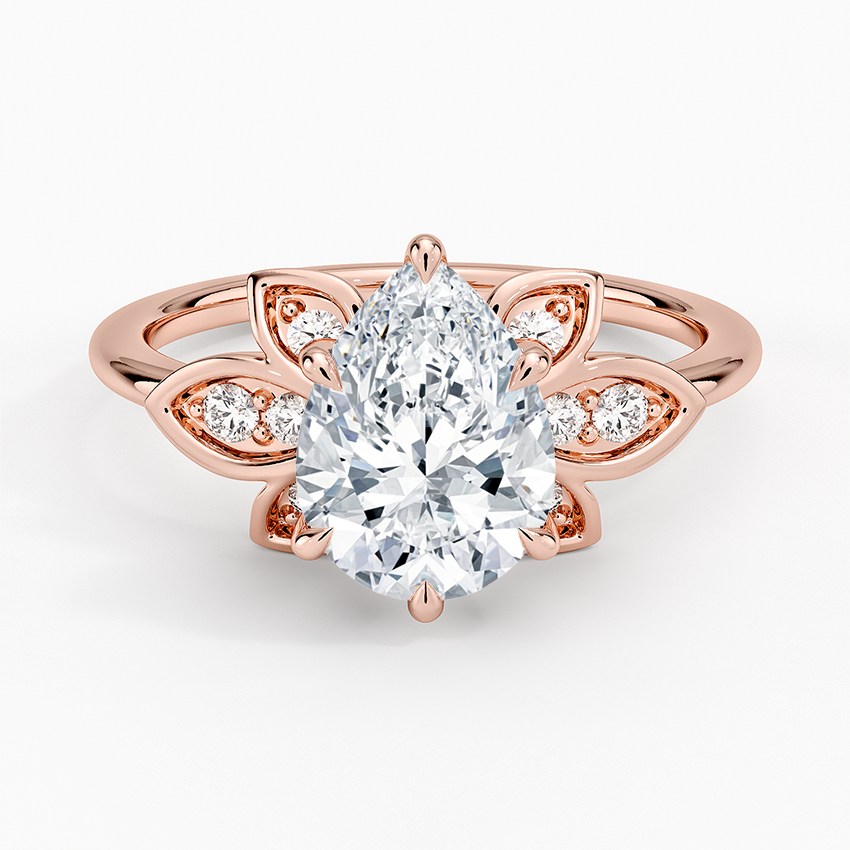 Luxe Fiore Diamond Engagement Ring
