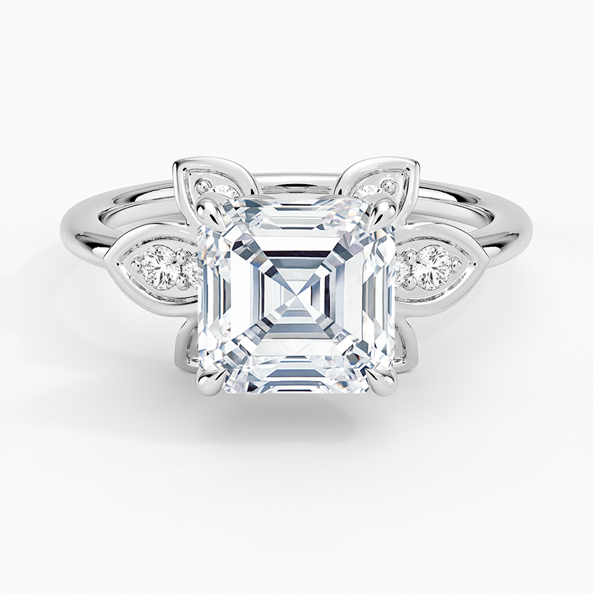 Luxe Fiore Diamond Engagement Ring