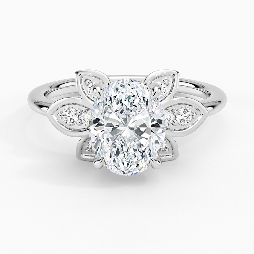 Luxe Fiore Diamond Engagement Ring