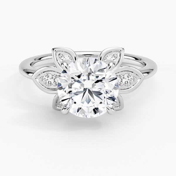 Luxe Fiore Diamond Engagement Ring