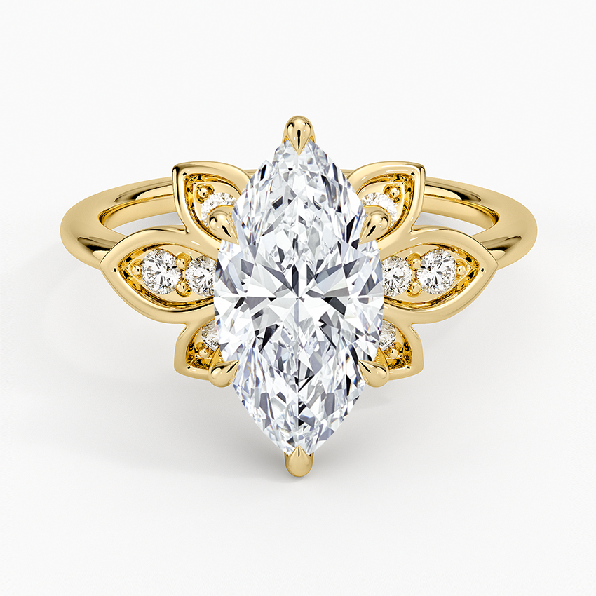 Luxe Fiore Diamond Engagement Ring