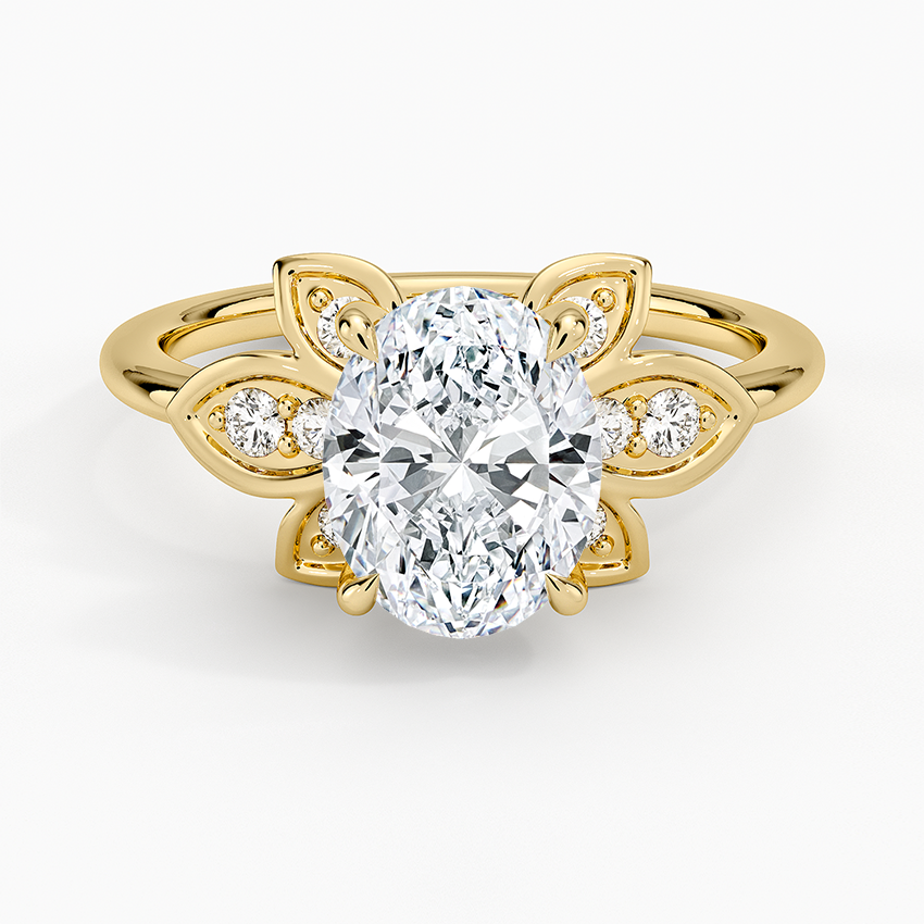 Luxe Fiore Diamond Engagement Ring
