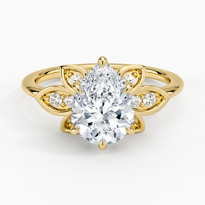 Luxe Fiore Diamond Engagement Ring