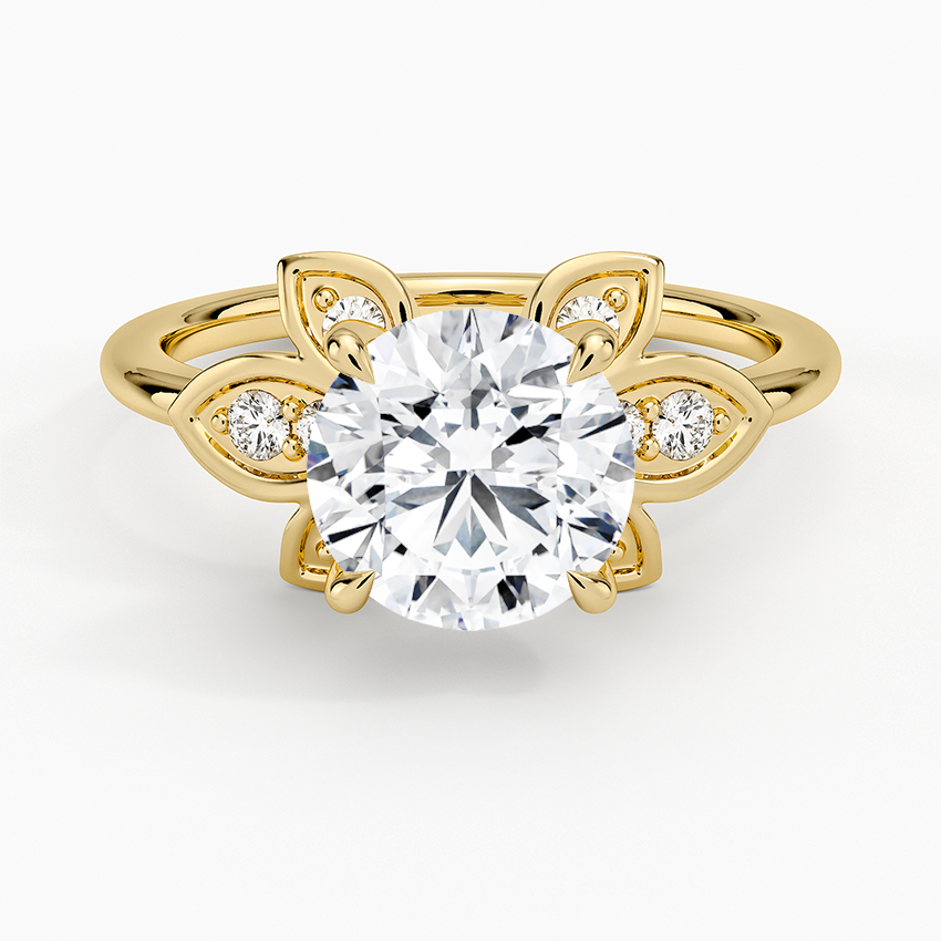 Luxe Fiore Diamond Engagement Ring