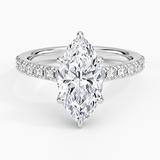 Grand Lissome Diamond Engagement Ring