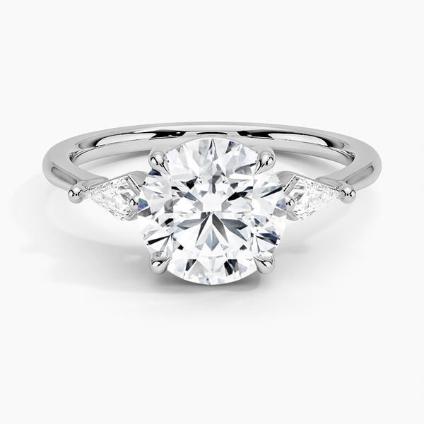Cometa Three Stone Diamond Engagement Ring