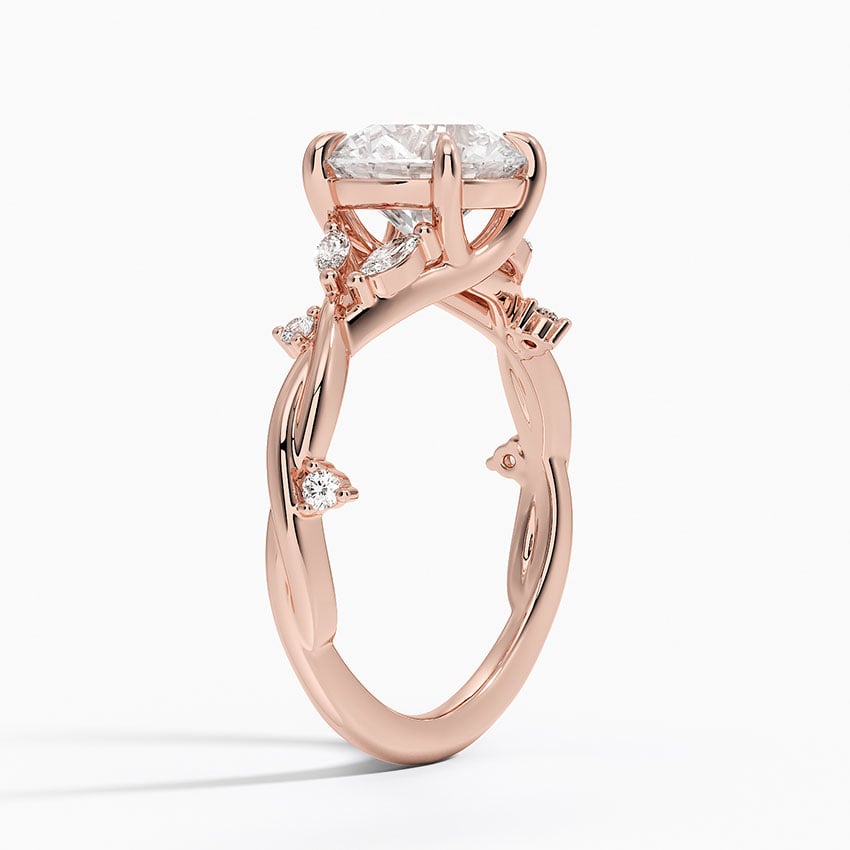 Azalea Twist Diamond Engagement Ring