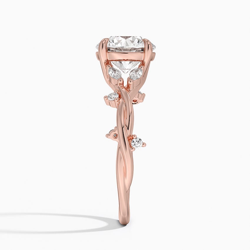 Azalea Twist Diamond Engagement Ring