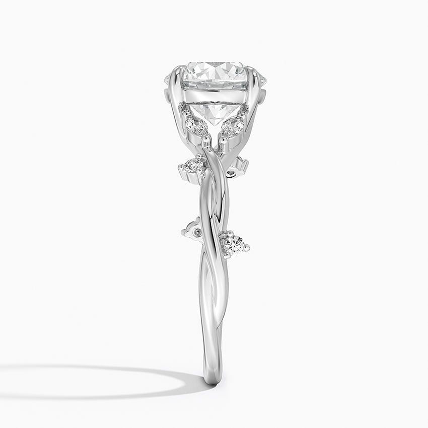 Azalea Twist Diamond Engagement Ring