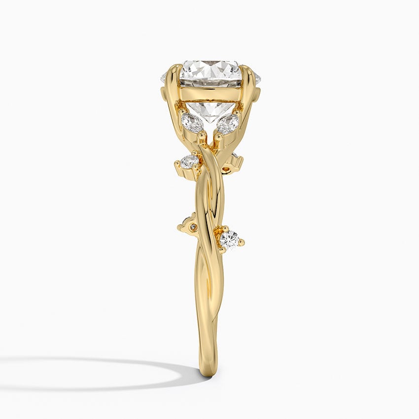 Azalea Twist Diamond Engagement Ring
